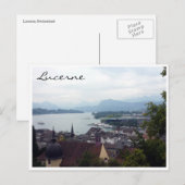 lucerne vista briefkaart (Voorkant / Achterkant)