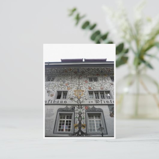 lucerne zunfthaus briefkaart (Staand voorkant)