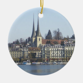 Lucerne Zwitserland Keramisch Ornament