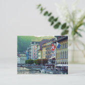 Lucerne Zwitserland Post Card Briefkaart (Staand voorkant)