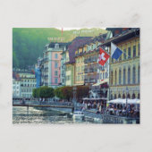 Lucerne Zwitserland Post Card Briefkaart (Voorkant)