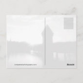 Lucerne Zwitserland vroeg in de ochtend Briefkaart (Achterkant)