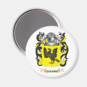 Lucero Wapenschild (Familie Crest) Magneet (Voorkant / Achterkant)