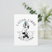 LUCHA LIBRE#26a Briefkaart (Staand voorkant)
