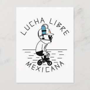 LUCHA LIBRE#26a Briefkaart