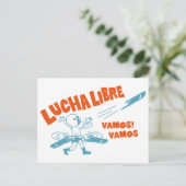 LUCHA LIBRE#28 BRIEFKAART (Staand voorkant)