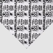 LUCHA LIBRE#51mono Tissuepapier (Detail)