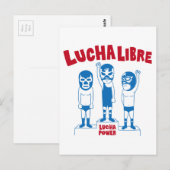 LUCHA LIBRE#67 BRIEFKAART (Voorkant / Achterkant)