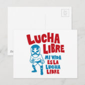 LUCHA LIBRE#89 BRIEFKAART (Voorkant / Achterkant)