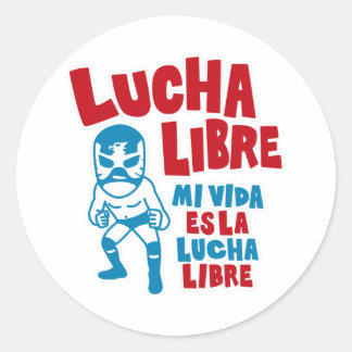 LUCHA LIBRE#89 RONDE STICKER