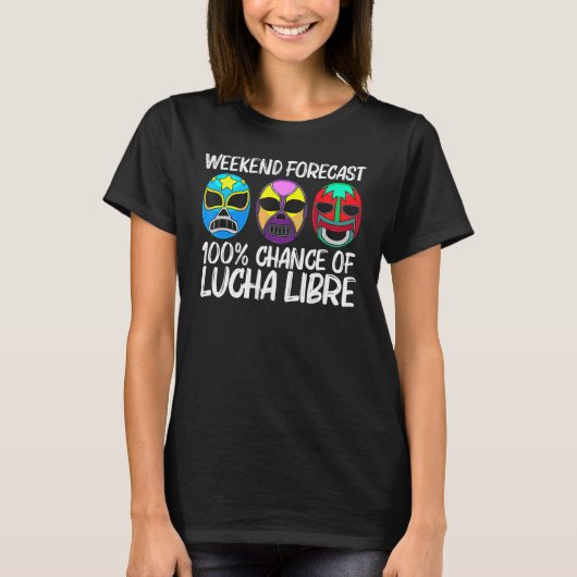 Lucha Libre Art For Men Women Wrestling Wrestler M T-shirt (Voorkant)