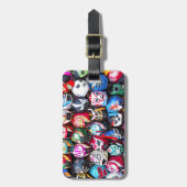 Lucha Libre Bagagelabel (Voorkant verticaal)