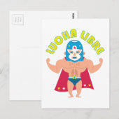Lucha Libre Briefkaart (Voorkant / Achterkant)