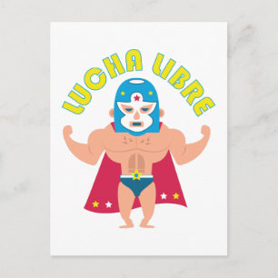 Lucha Libre Briefkaart
