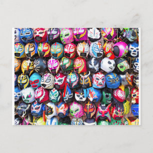 Lucha Libre Briefkaart