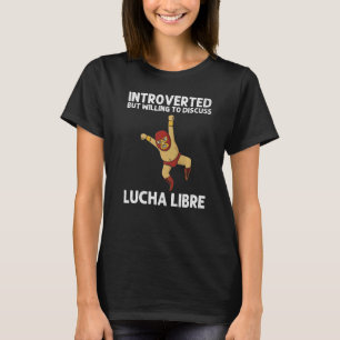 Lucha Libre Design Mannen Vrouwen Mexican Wrestlin T-shirt