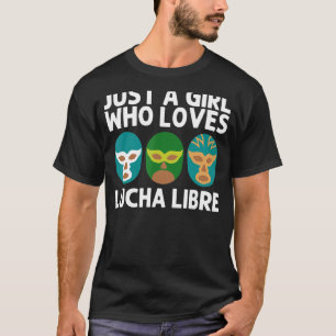 Lucha libre Design voor meisjes Luchador Wrest T-shirt