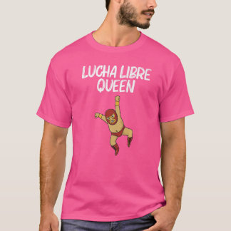Lucha Libre Design Vrouwen Mam Mexican Wrestling M T-shirt