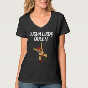 Lucha Libre Designs Vrouwen Moeder Mexicaans Worst T-shirt