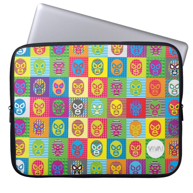 Lucha Libre Laptop Sleeve (Voorkant)