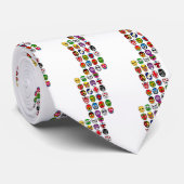 Lucha Libre Luchador Mexican Wrestling Maskers Stropdas (Opgerold)