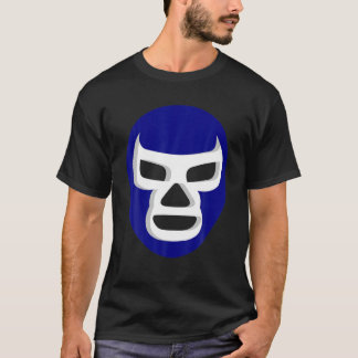 Lucha Libre Mask Mexican Wrestler Blue Demon T-shirt