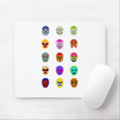 Lucha Libre Mask Mexican Wrestling Muismat (Met muis)