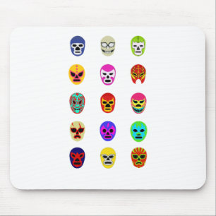 Lucha Libre Mask Mexican Wrestling Muismat