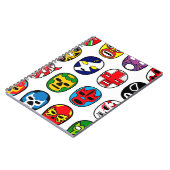 Lucha Libre Mask worstler Mexican Wrestling Notitieboek (Linkerzijde)