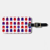 lucha libre maskers bagagelabel (Voorkant horizontaal)