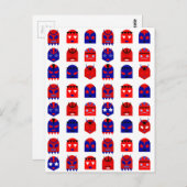 lucha libre maskers briefkaart (Voorkant / Achterkant)