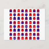 lucha libre maskers briefkaart (Voorkant)