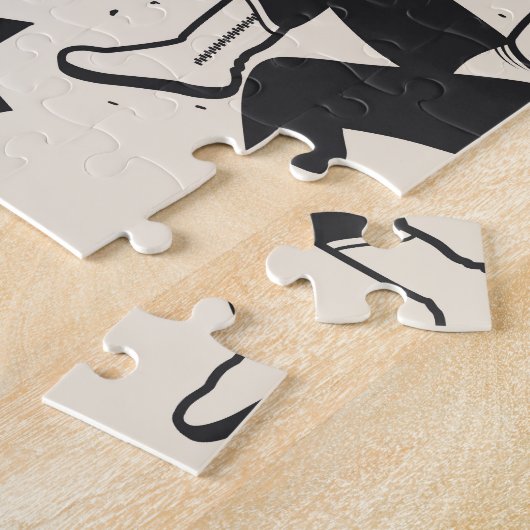 Lucha Libre: Mexicaans worstelaarpatroon Legpuzzel (Zijkant)