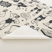 Lucha Libre: Mexicaans worstelaarpatroon Sherpa Deken (3/4)