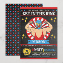 Lucha Libre Mexican Birthday Party