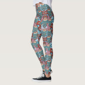 Lucha Libre Mexican worstler Luchador Leggings (Links)