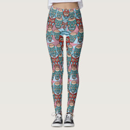 Lucha Libre Mexican worstler Luchador Leggings