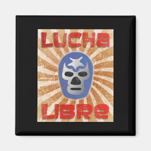 Lucha Libre Mexican Wrestling Magneet