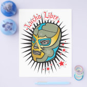 Lucha Libre Mexican Wrestling Mask Flyer (Enkel)