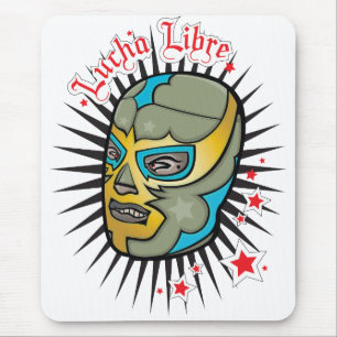 Lucha Libre Mexican Wrestling Mask Muismat