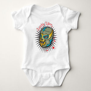 Lucha Libre Mexican Wrestling Mask Romper