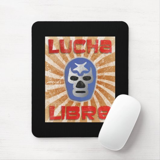 Lucha Libre Mexican Wrestling Muismat (Met muis)