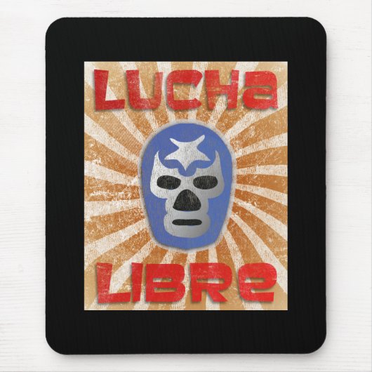 Lucha Libre Mexican Wrestling Muismat (Voorkant)