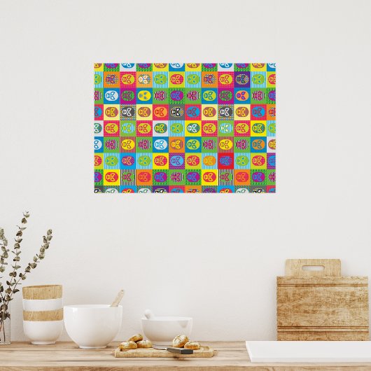 Lucha Libre Poster (Keuken)