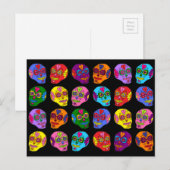 Lucha Libre Sugar Skull Briefkaart (Voorkant / Achterkant)