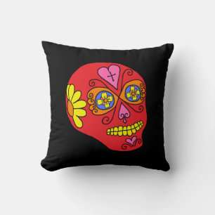 Lucha Libre Suiker Schedel Kussen
