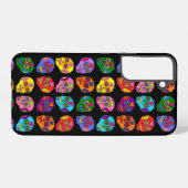 Lucha Libre Suiker Schedel Samsung Galaxy Hoesje (Achterkant horizontaal)