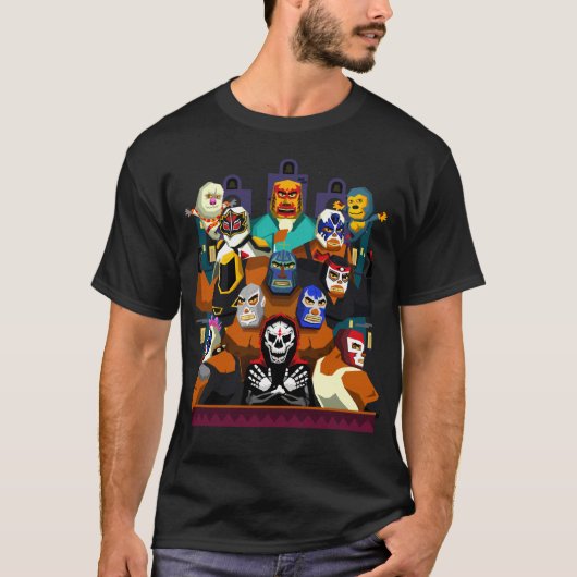 Lucha Libre T-shirt (Voorkant)