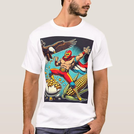 Lucha Libre Tshirt (Voorkant)