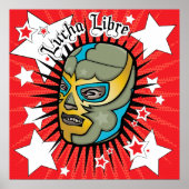 Lucha Libre Wrestler Colassal Poster! Poster (Voorkant)